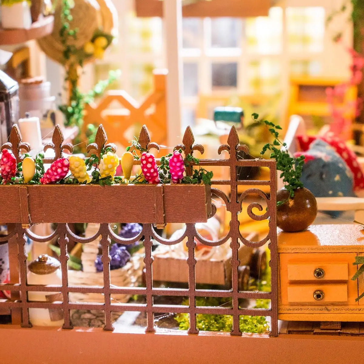 Miller's Garden - DIY Miniature House Wooden Doll House with Furniture