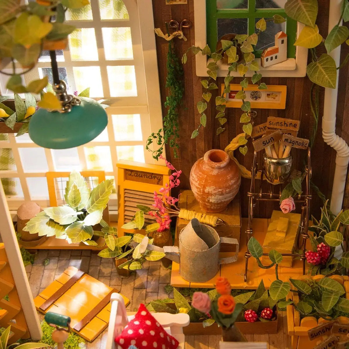 Miller's Garden - DIY Miniature House Wooden Doll House with Furniture